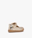 Chaussures premiers pas bébé fille en cuir vernis uni et à scratch - NA![MISSING]